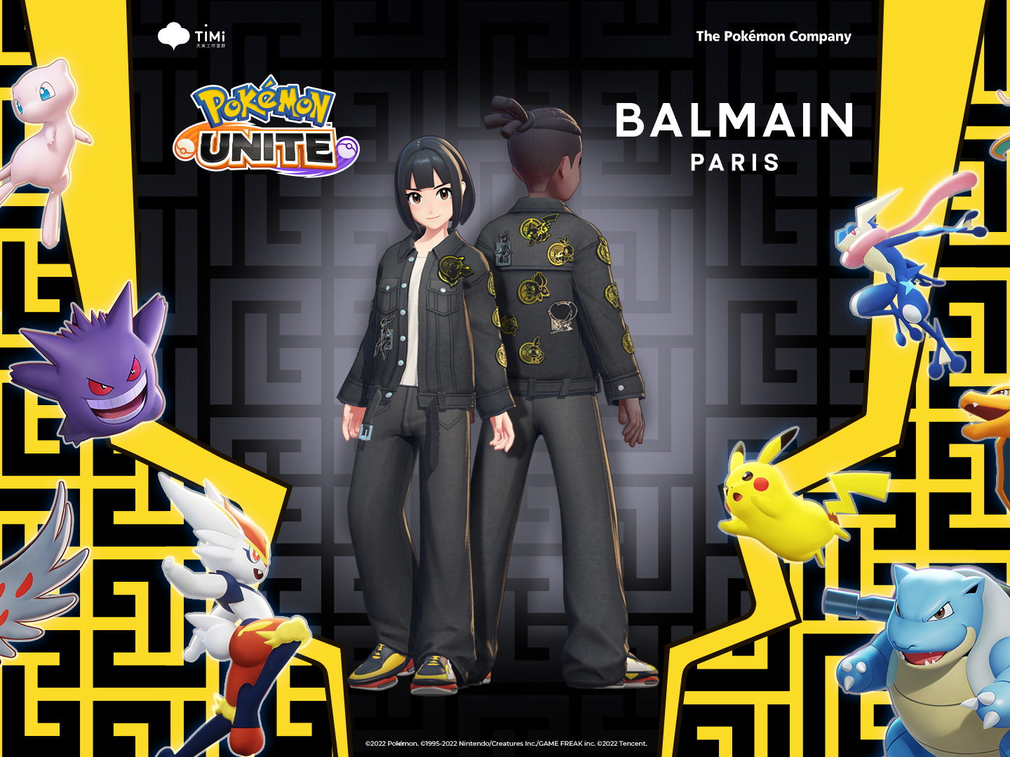 Balmain s'associe à Pokémon pour une collection capsule en édition limitée