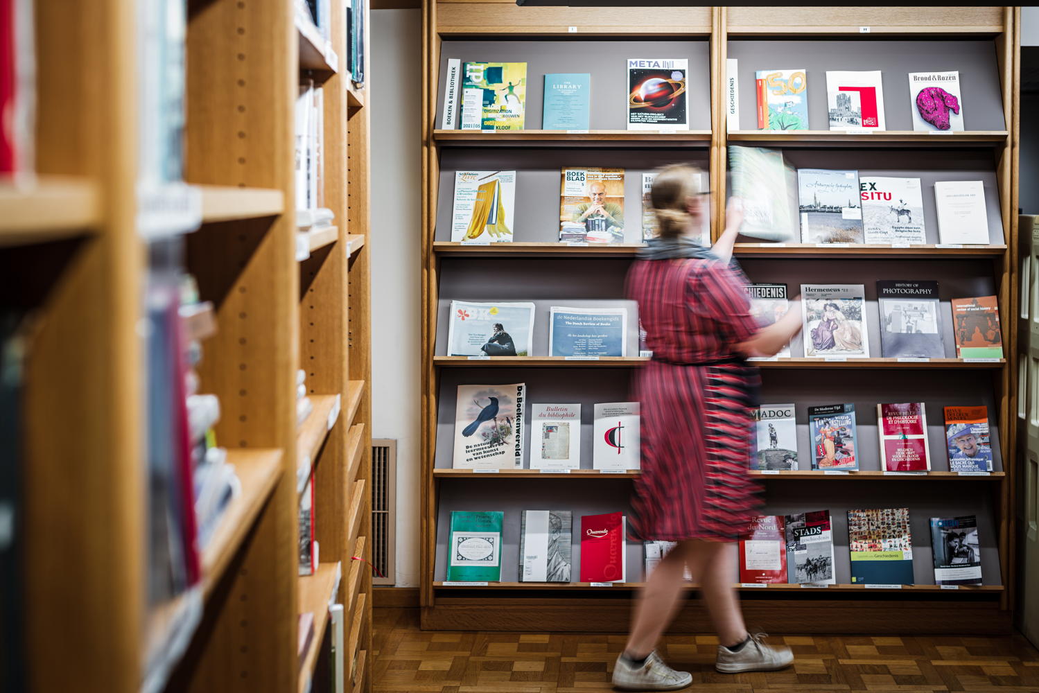 Leeszaal Erfgoedbibliotheek Hendrik Conscience (Antwerpen) | Foto door LUCID