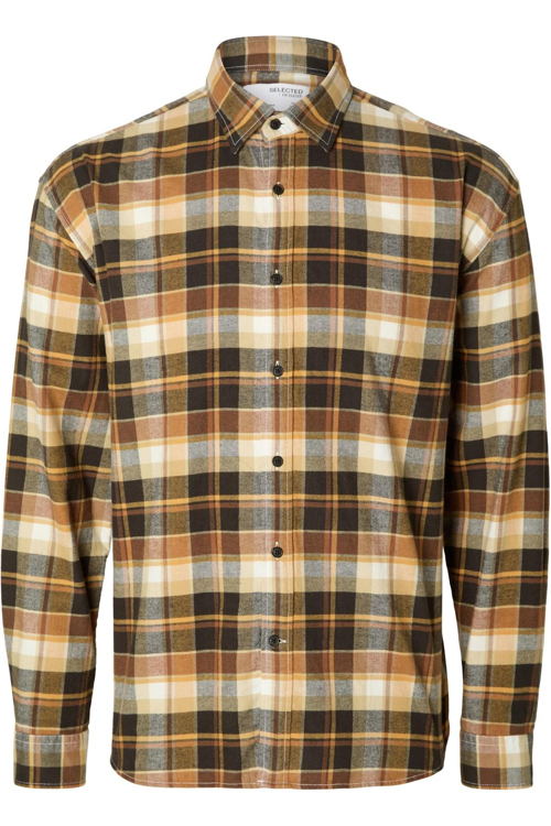 Juttu_FW23_Selected_Shirt SEL Slhregowen-Flannel Shirt Ls Check W_JUTTU_€49,99 Juttu_FW23_Selected_Shirt SEL Slhregowen-Flannel Shirt Ls Check W_JUTTU_€49,99