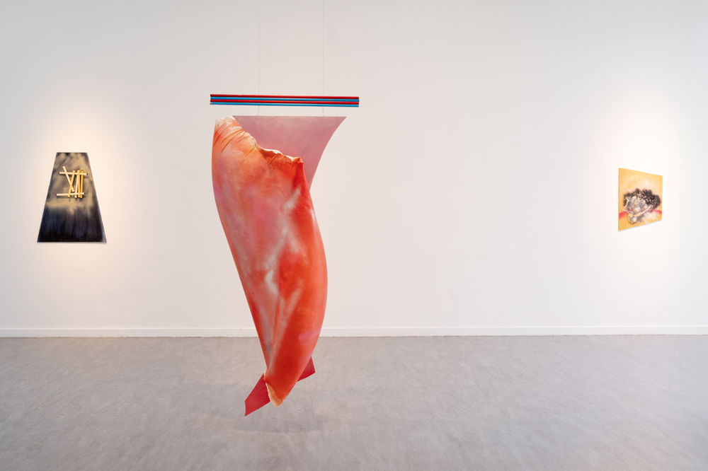 Daiga Grantina : Quatre Faces d'une Ombre, vue de l'installation par Toan Vu-Huu.