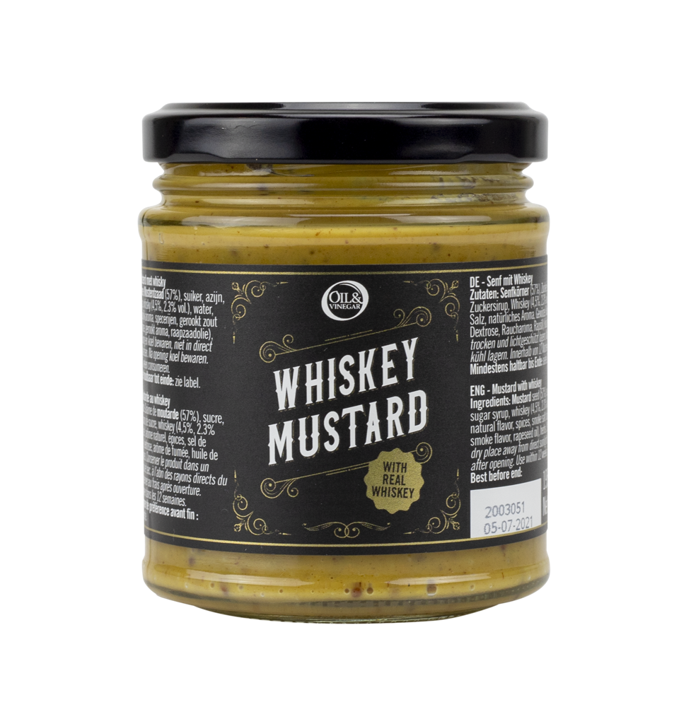 Oil&Vinegar_BBQ_66144 Whiskey mustard 195g_5,95EUR