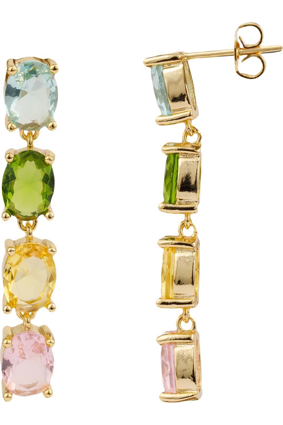 Juttu_FW23_A New Day_Earr Hanger Zirconia Earrings multicolour_JUTTU_€34 Juttu_FW23_A New Day_Earr Hanger Zirconia Earrings multicolour_JUTTU_€34