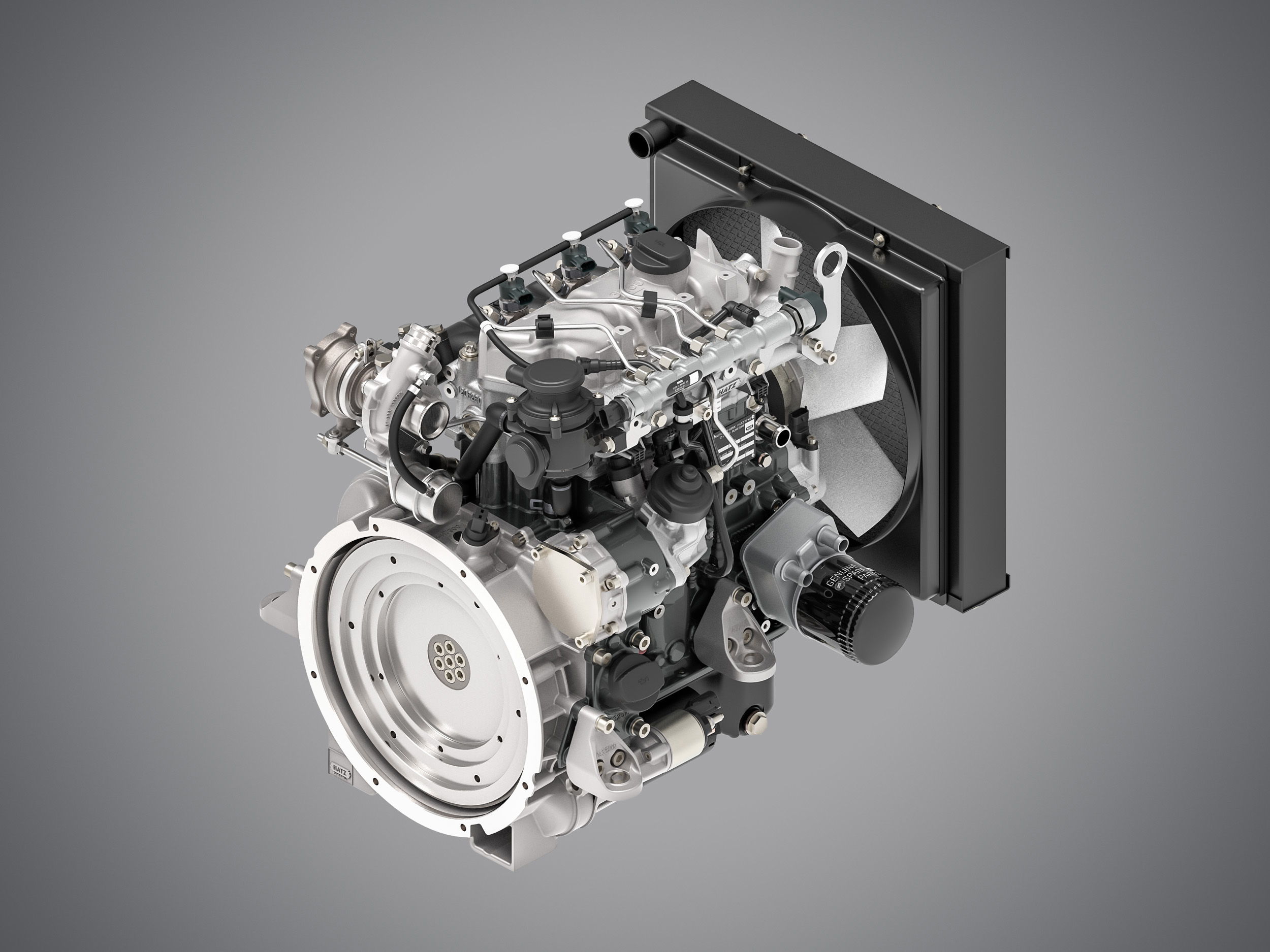 Hatz 3H50T – un puissant moteur compact conforme EU Stage V