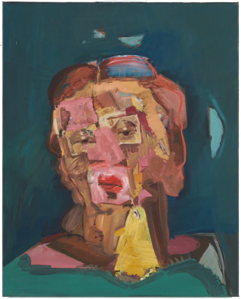 Tatjana Gerhard, Ohne Titel, 2017. Oil on canvas, 82 x 65 cm