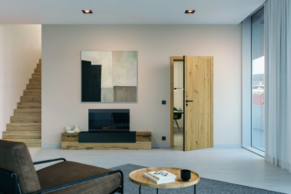 Hörmann croît encore avec sa gamme de portes intérieures en bois de haute qualité