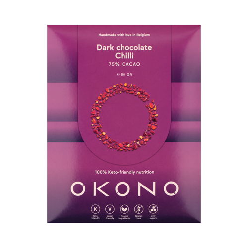 OKONO Dark Chocolate Cacao Nibs 