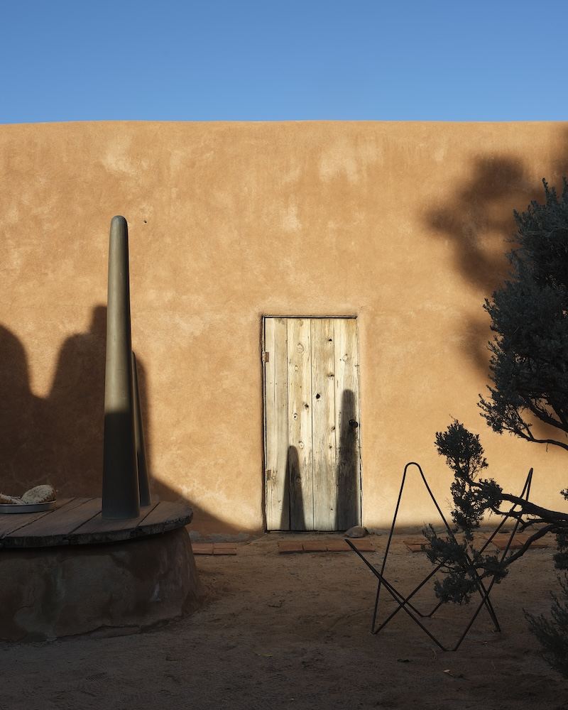 Georgia O'Keeffe's home in Abiquiú, New Mexico; Photo by Mariko Reed for Herman Miller