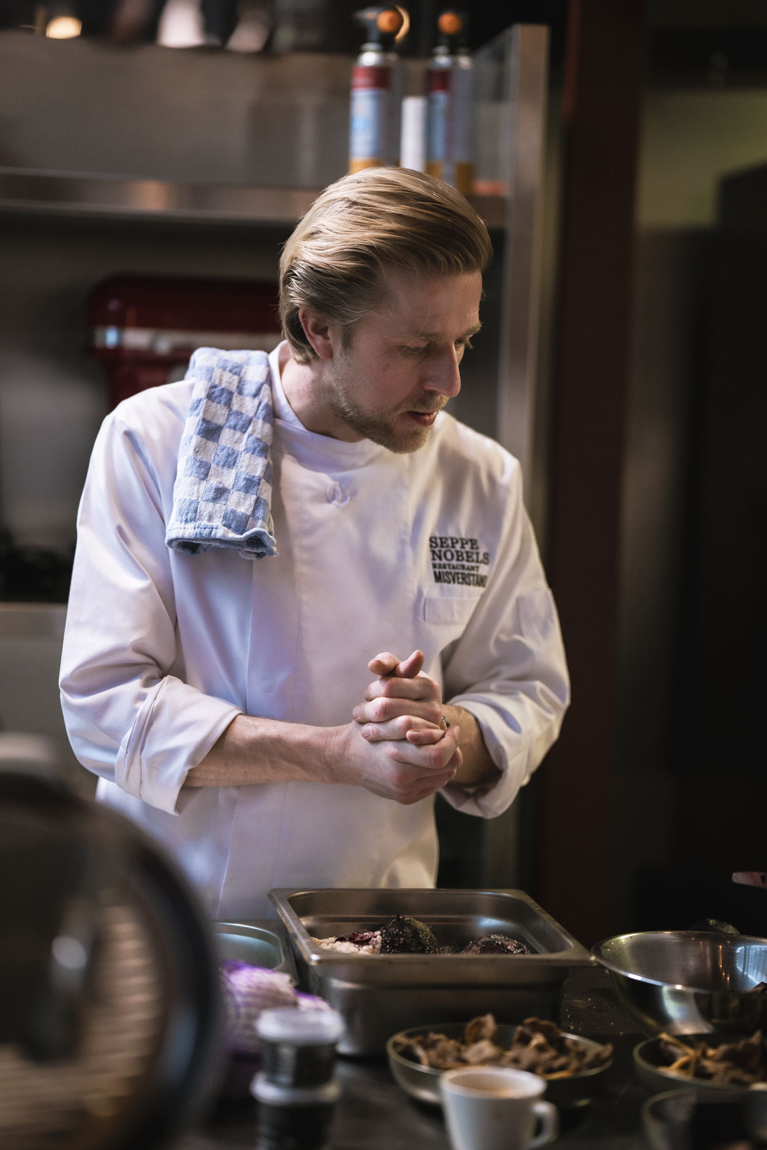 Chef Seppe Nobels (c) VRT/Bas Vinckx