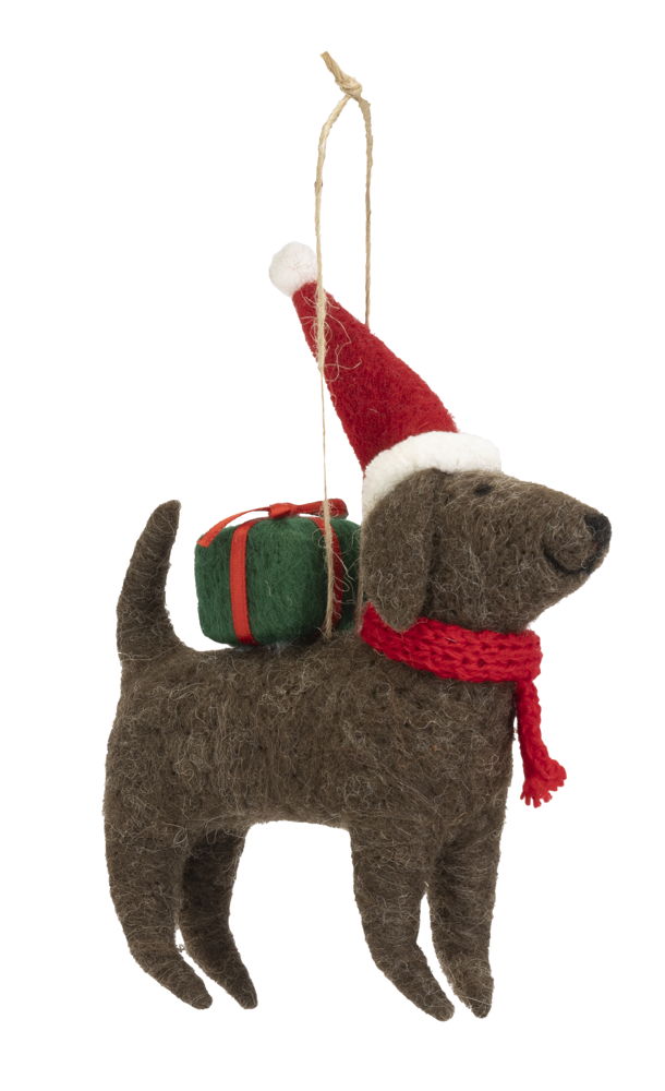 Habitat Felted Dog Decoration 1pk, £5 Habitat Felted Dog Decoration 1pk, £5