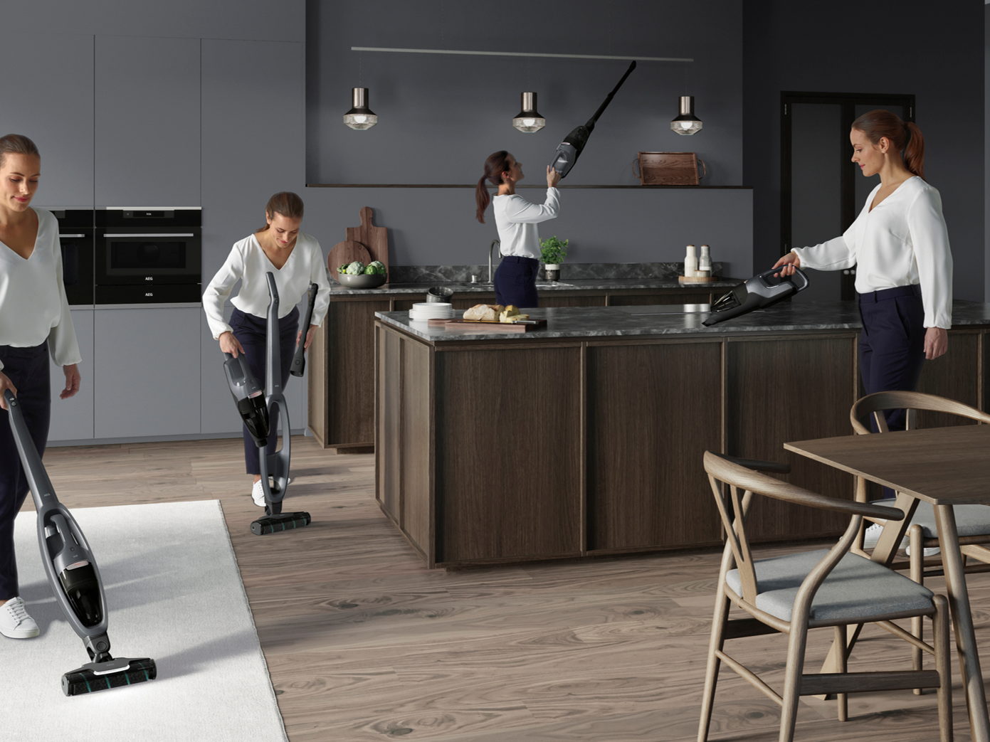AEG lance de nouveaux aspirateurs balais pour une aspiration sans effort