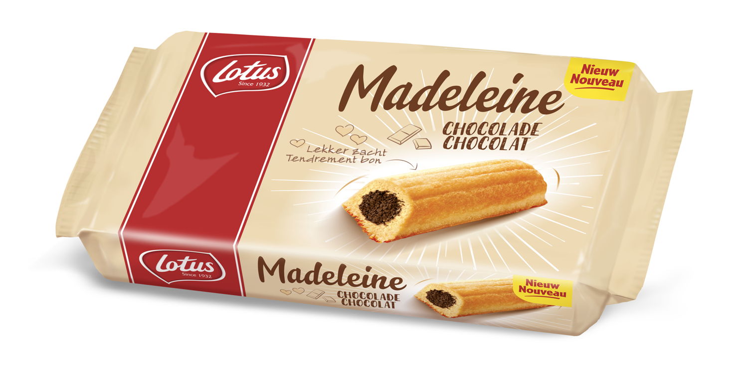 Madeleines Chocolat, vendues par 12