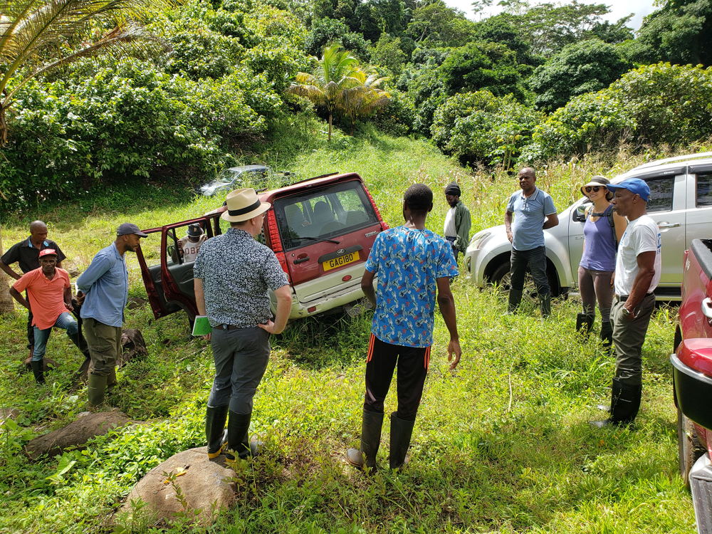Project Site Visit in Grenada