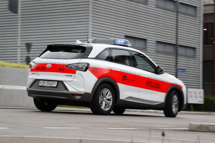 Hyundai NEXO @ Kantonspolizei Zürich