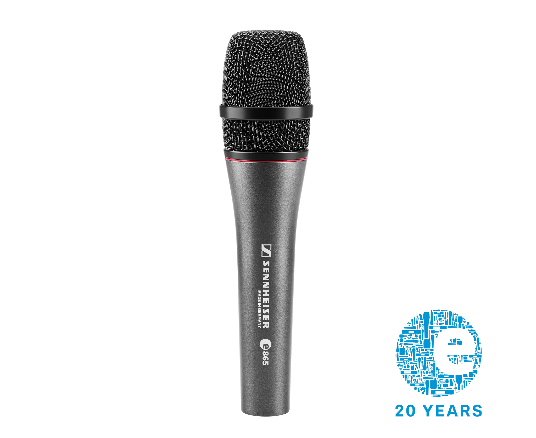 The e 865 – the first evolution series condenser microphone The e 865 – the first evolution series condenser microphone
