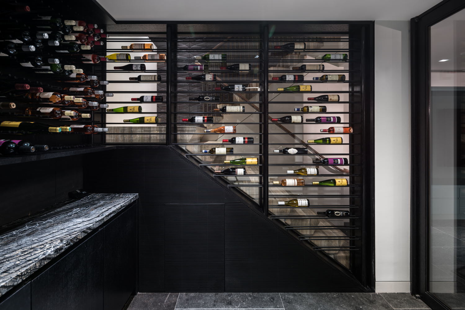View of basement. Photo by Alan Tansey.