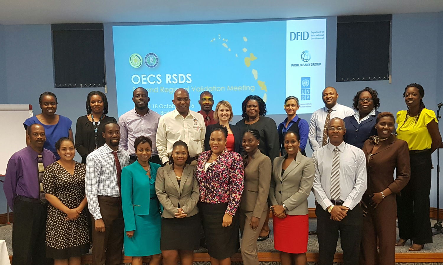 Key OECS RSDS Stakeholders convene in Barbados from the 17th and 18th of October 2016 .