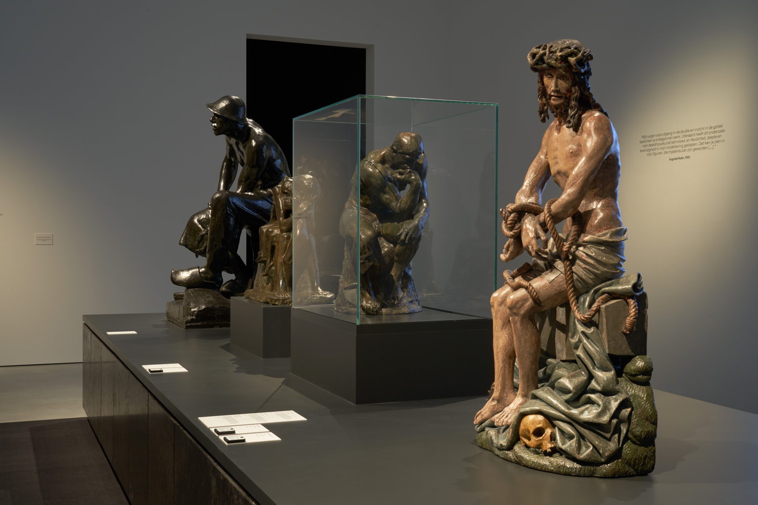 Zaalzicht 'Rodin, Meunier & Minne' in M © Dirk Pauwels