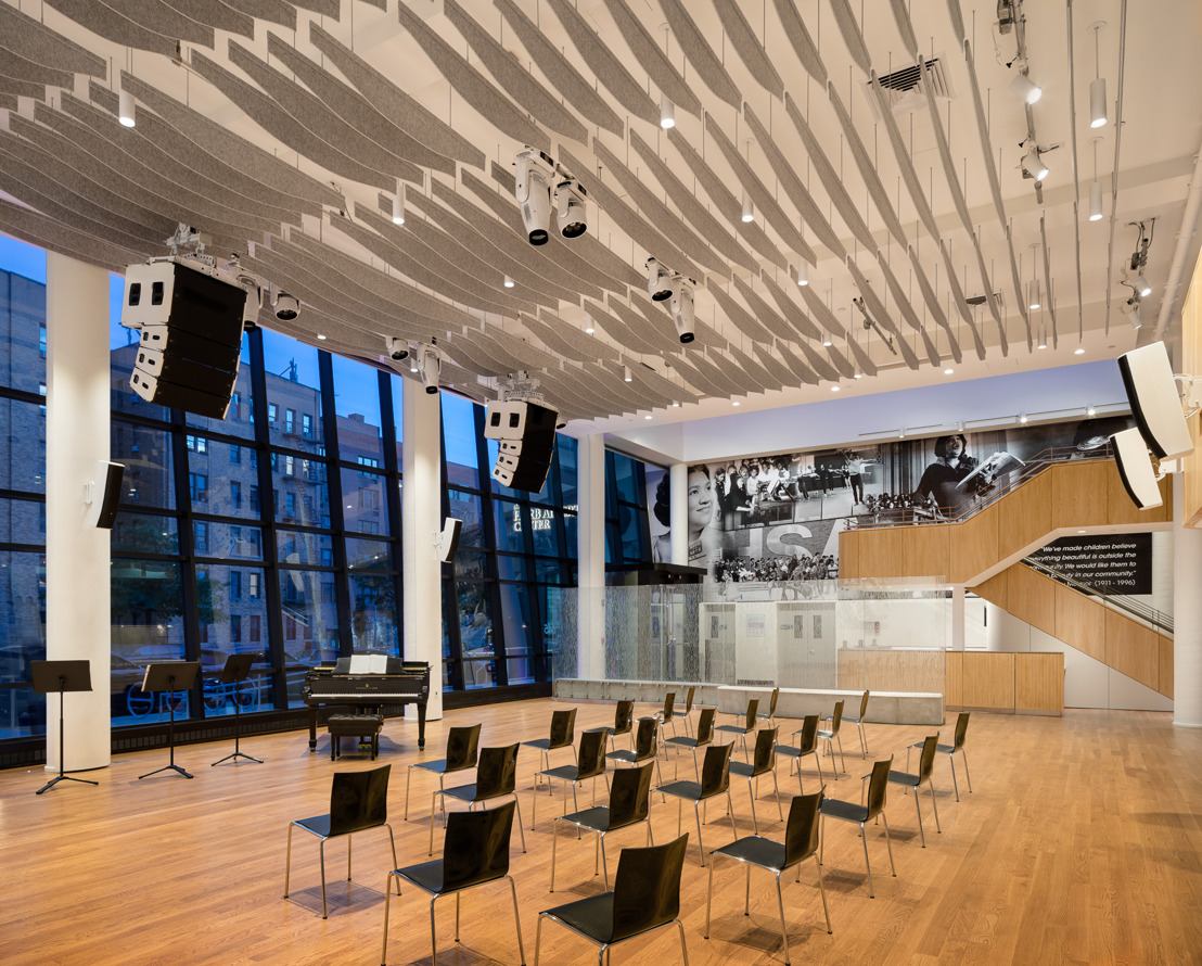 Harlem School of the Arts Unveils Stunning New Performance Space Designed by Walters-Storyk Design Group & Imrey Studio LLC