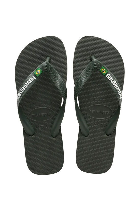 Juttu Havaianas Brasil Logo Donkergroen