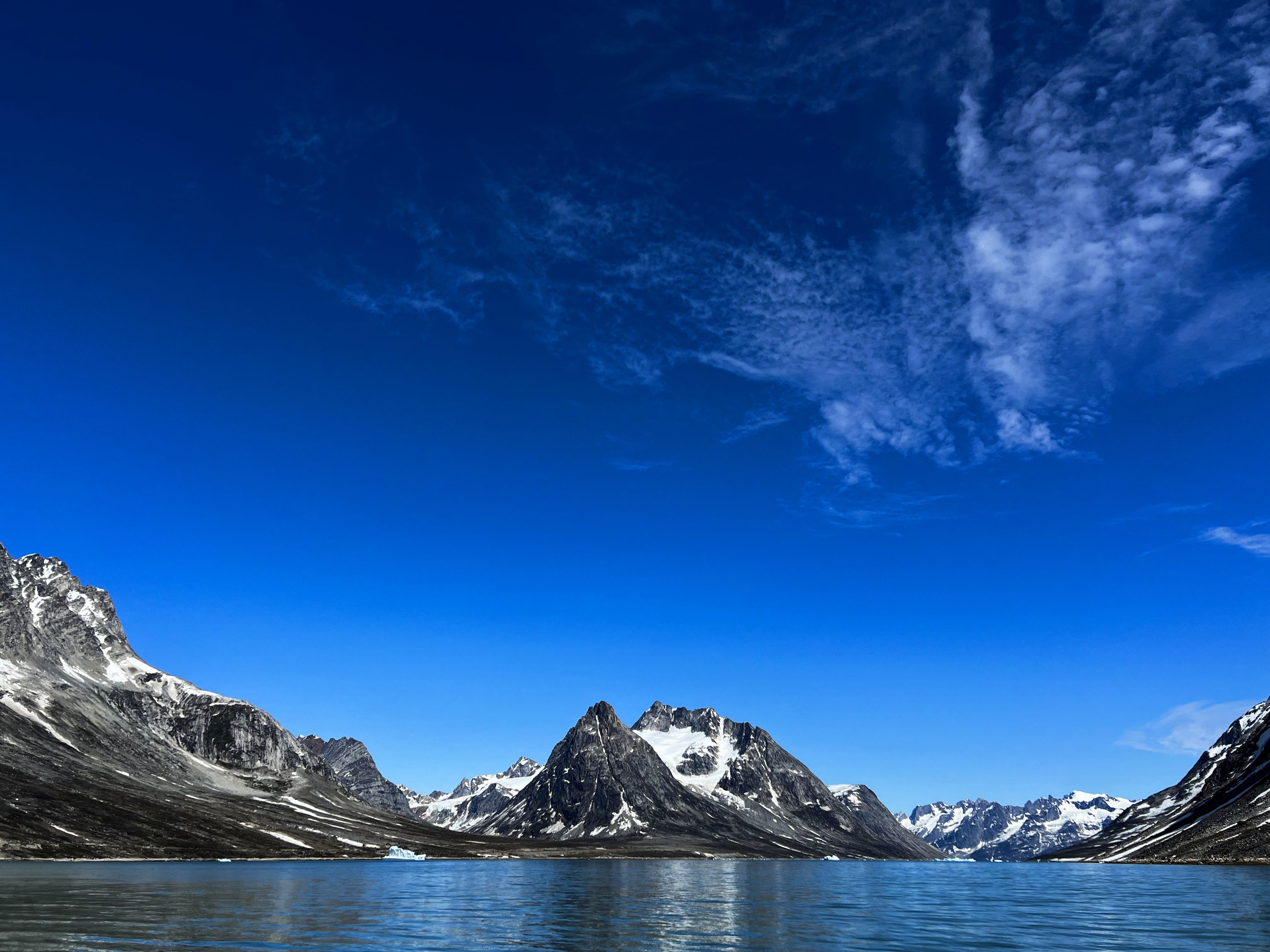 La cuarta expedición ártica de Beverly le llevó a los fiordos de Groenlandia (Foto cortesía de Thomas Rex Beverly)