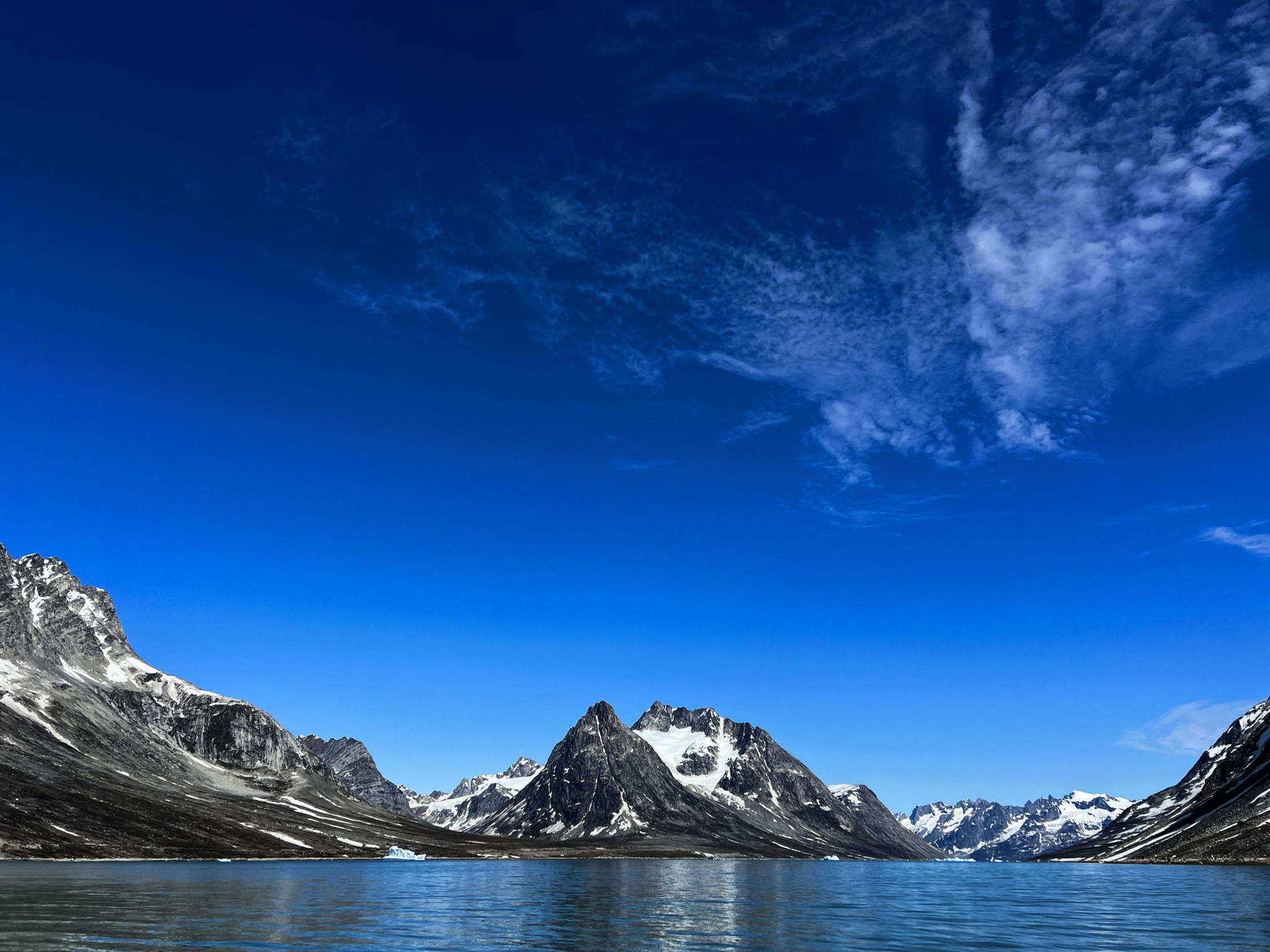 La cuarta expedición ártica de Beverly le llevó a los fiordos de Groenlandia (Foto cortesía de Thomas Rex Beverly)