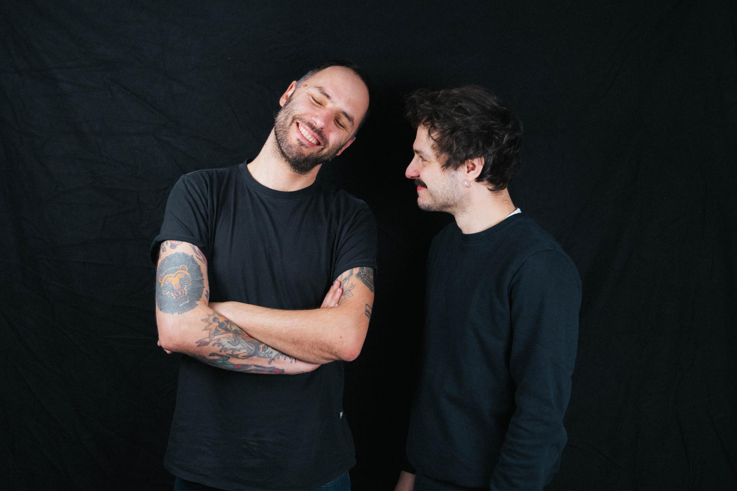 Peter Mulders en Thomas Michiels © Studio Brussel
