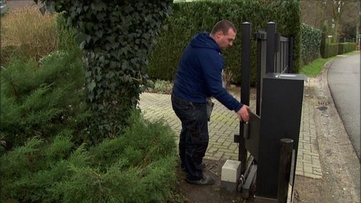 De schuur van Scheire: geen sleutels meer nodig (c) VRT
