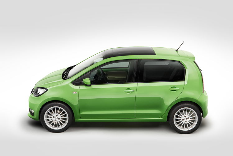 Three modern three-cylinder engines are available for the ŠKODA CITIGO – two petrol variants and one natural gas variant. The front-, transverse-mounted engines with a 1.0-litre capacity drive the front wheels.