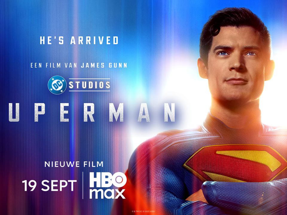 Superman van James Gunn vanaf 19 september op HBO Max