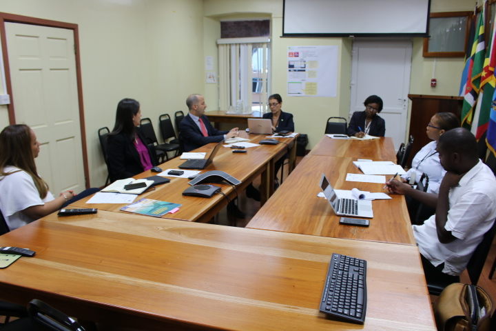 IATA Representatives meet with the OECS Commission