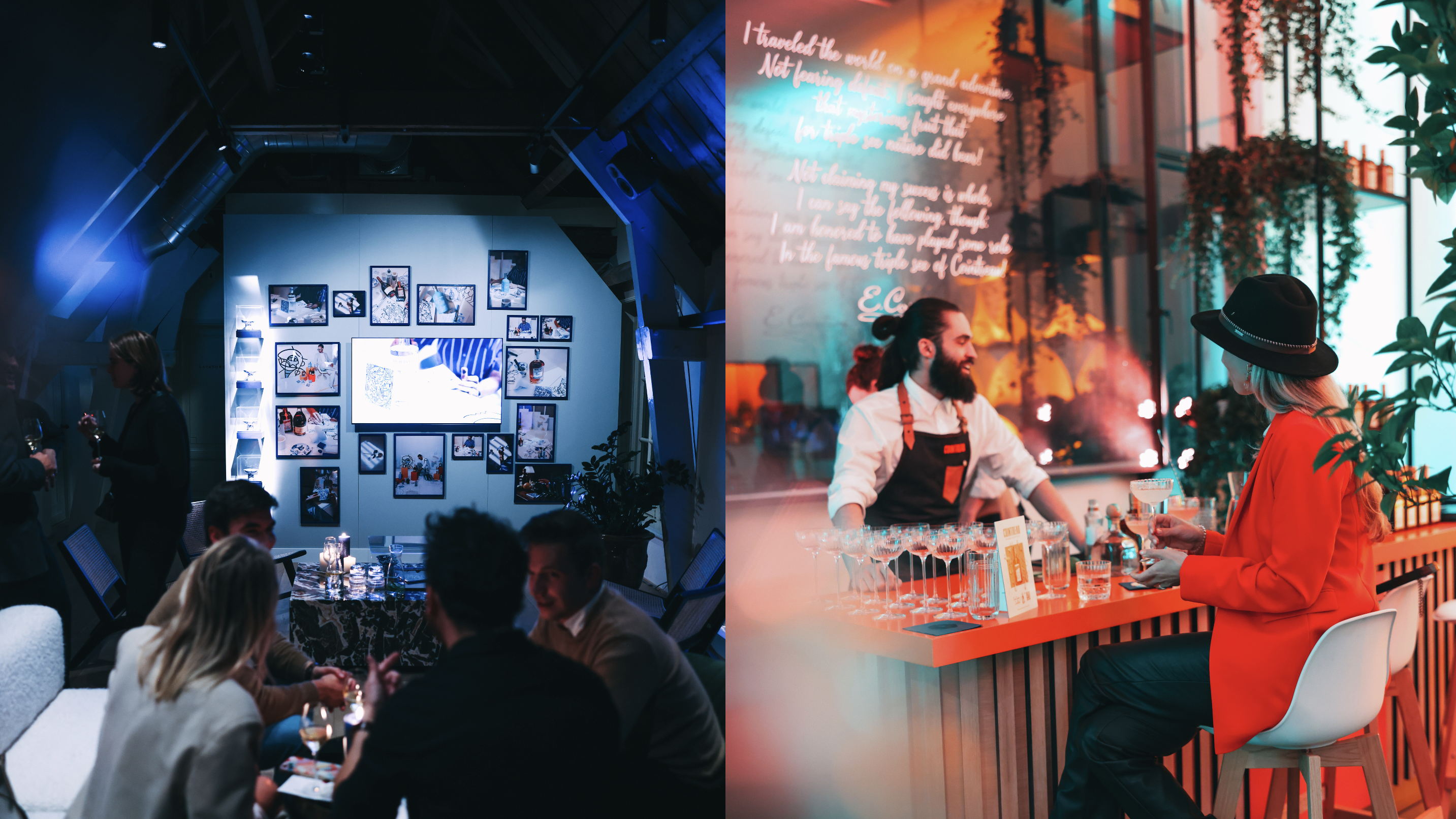 LA MAISON BY RÉMY COINTREAU: DE POP-UP BAR WAAR COCKTAILS EN HEDENDAAGSE NEDERLANDSE KUNST SAMENSMELTEN