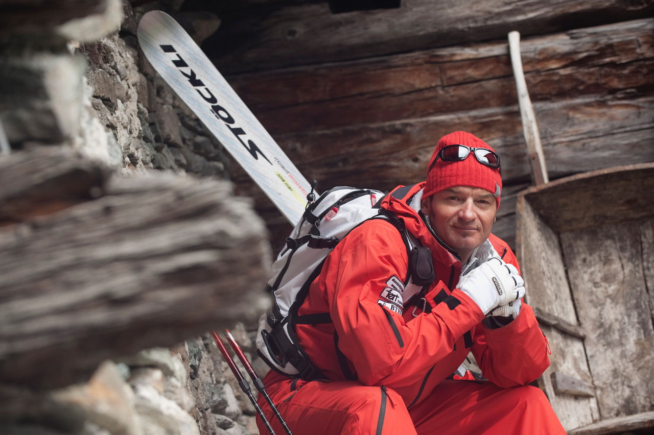 Dominique Perret, freerider et fondateur de WEMountain