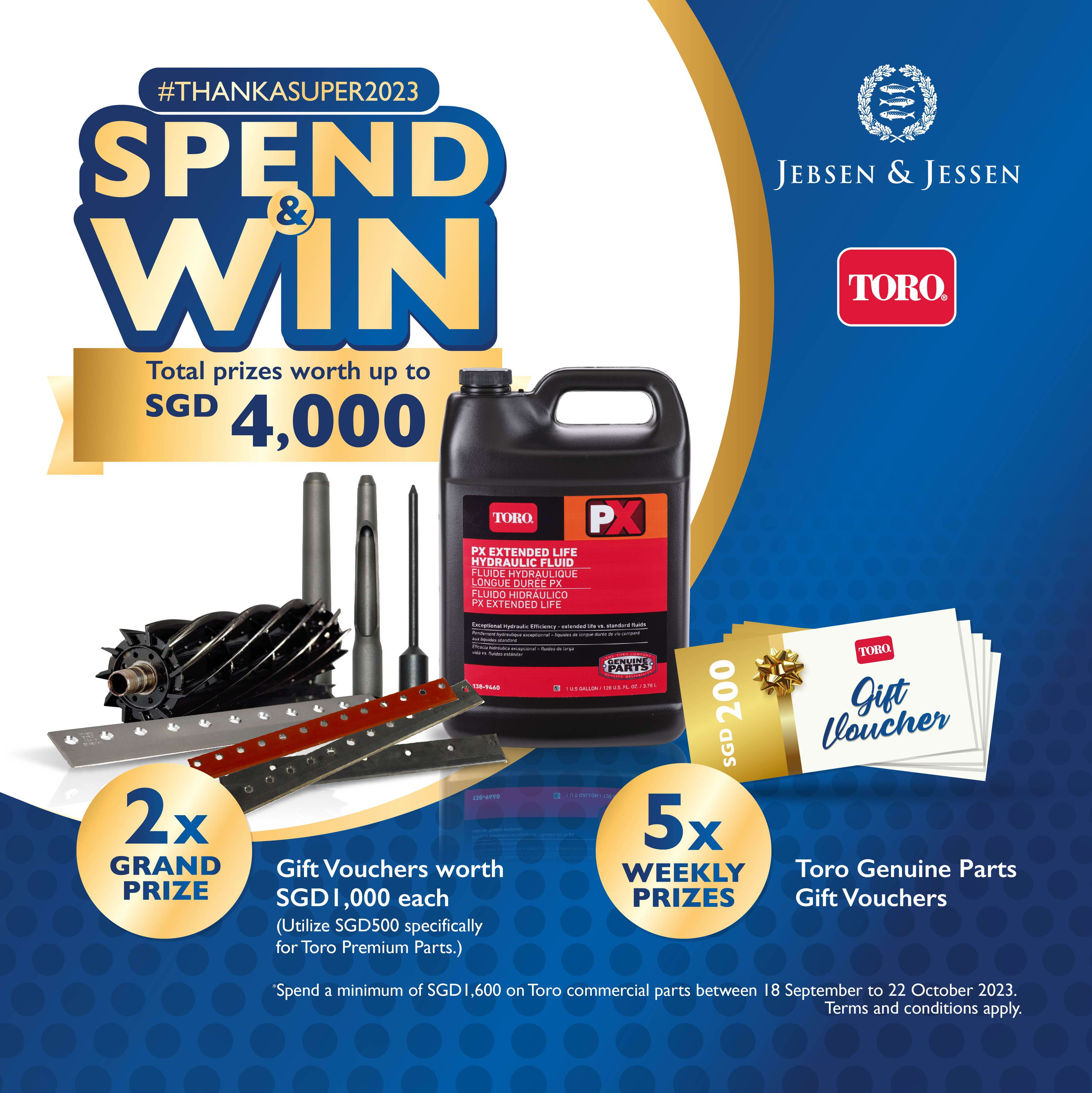 #ThankASuper2023 Spend & Win