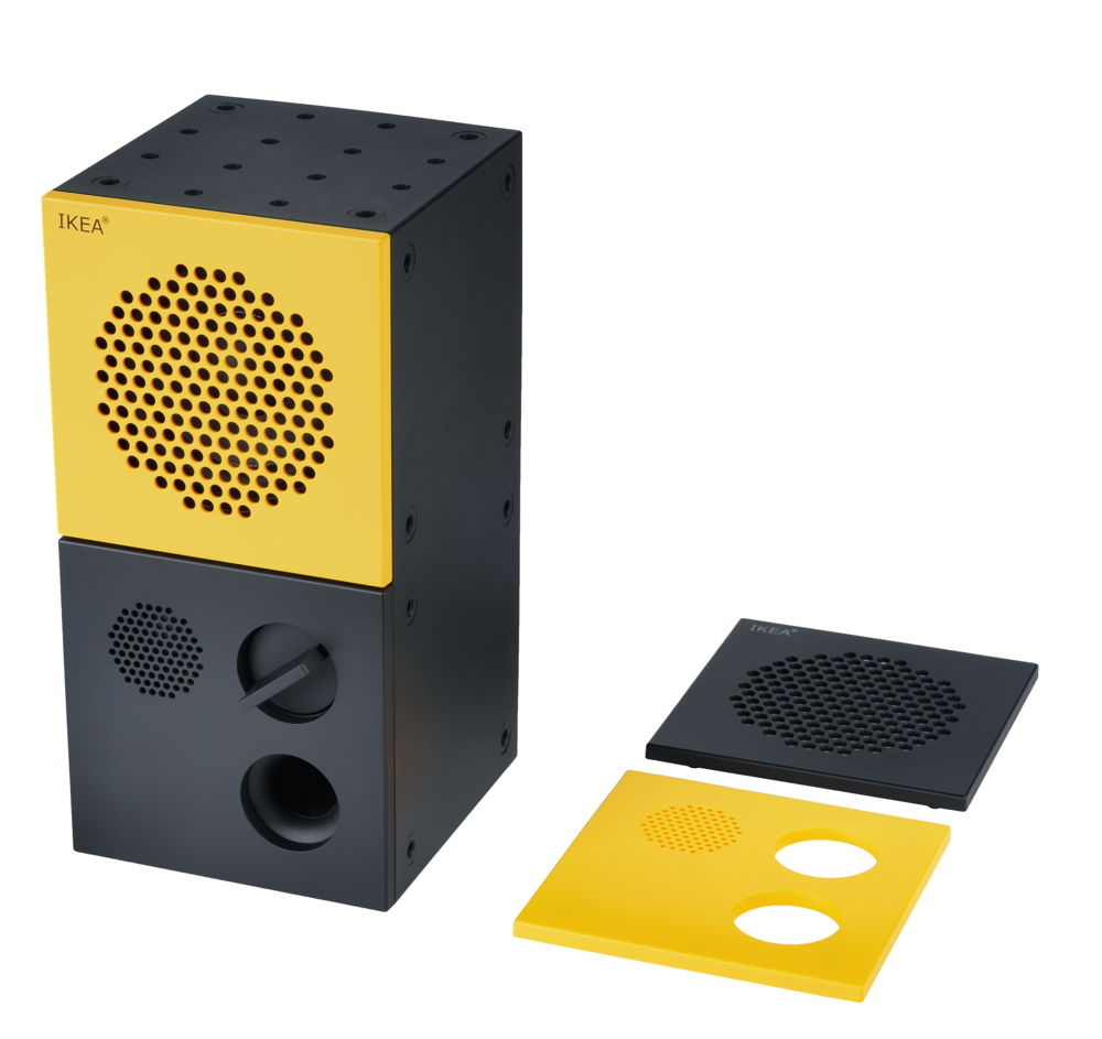 IKEA_FREKVENS_PE770514_speaker 10×20 black:yellow_€69,99
