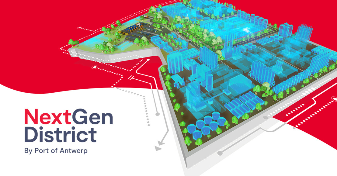 Eerste bedrijven voor NextGen District in haven van Antwerpen ondertekenen overeenkomst