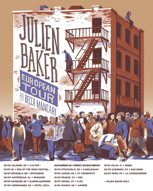 Julien Baker európai turné