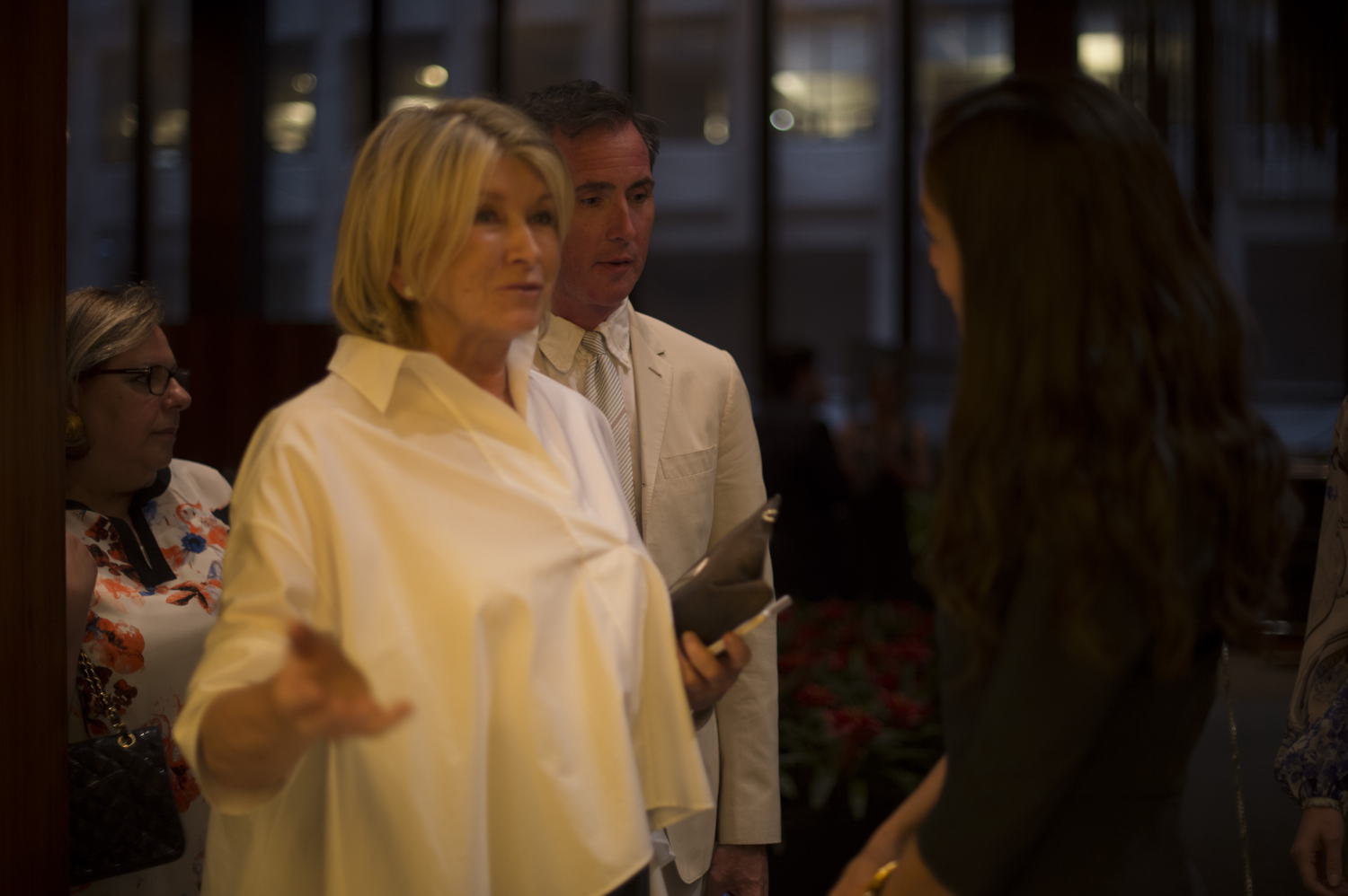 Martha Stewart y Bertha González 