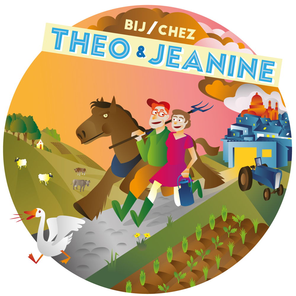 Logo Bij/Chez Theo & Jeanine