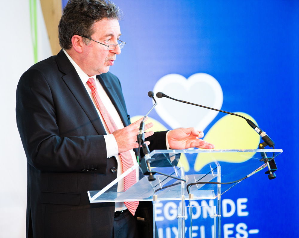 Rudi Vervoort, minister-president van het Brussels Hoofdstedelijk Gewest