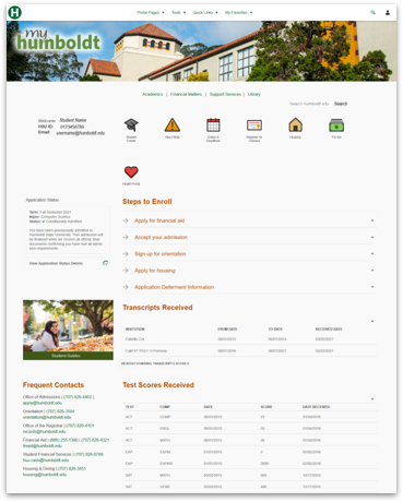 The 2021 Appademy winner for Best Desktop Experience is Humboldt State University.