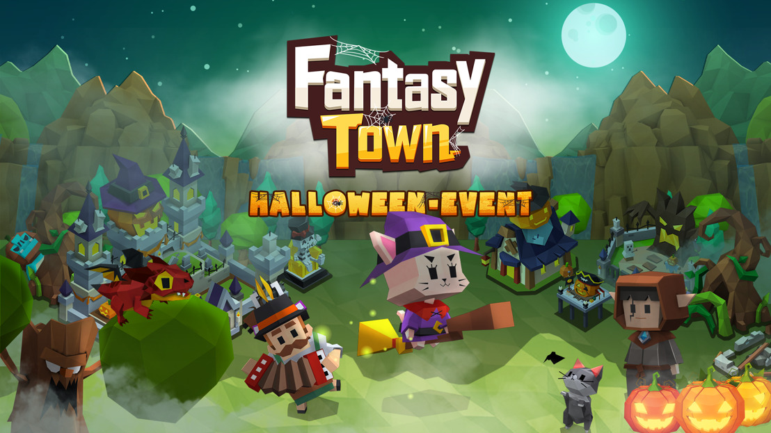 Media Alert: Halloween hält mit einem speziellen In-Game-Event Einzug in Fantasy Town