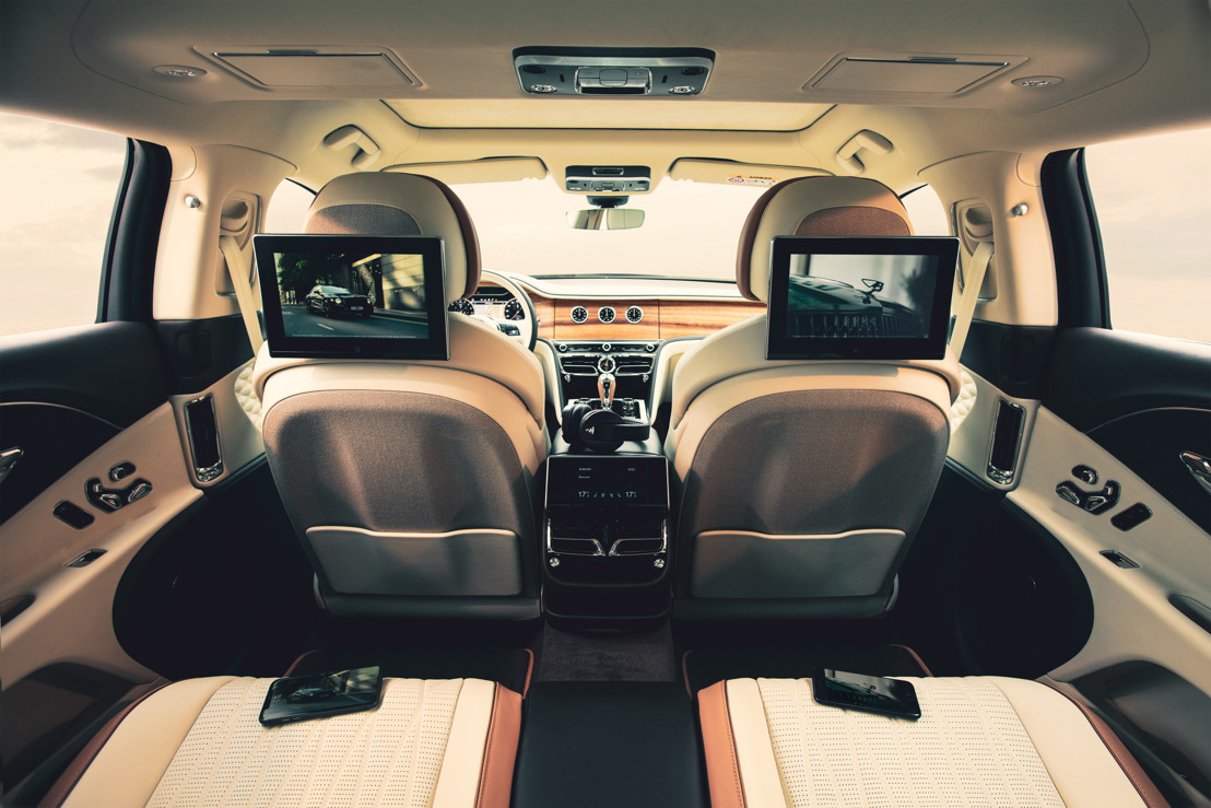 NEW CUTTING-EDGE ONBOARD ENTERTAINMENT SYSTEM FOR FLYING SPUR AND BENTAYGA