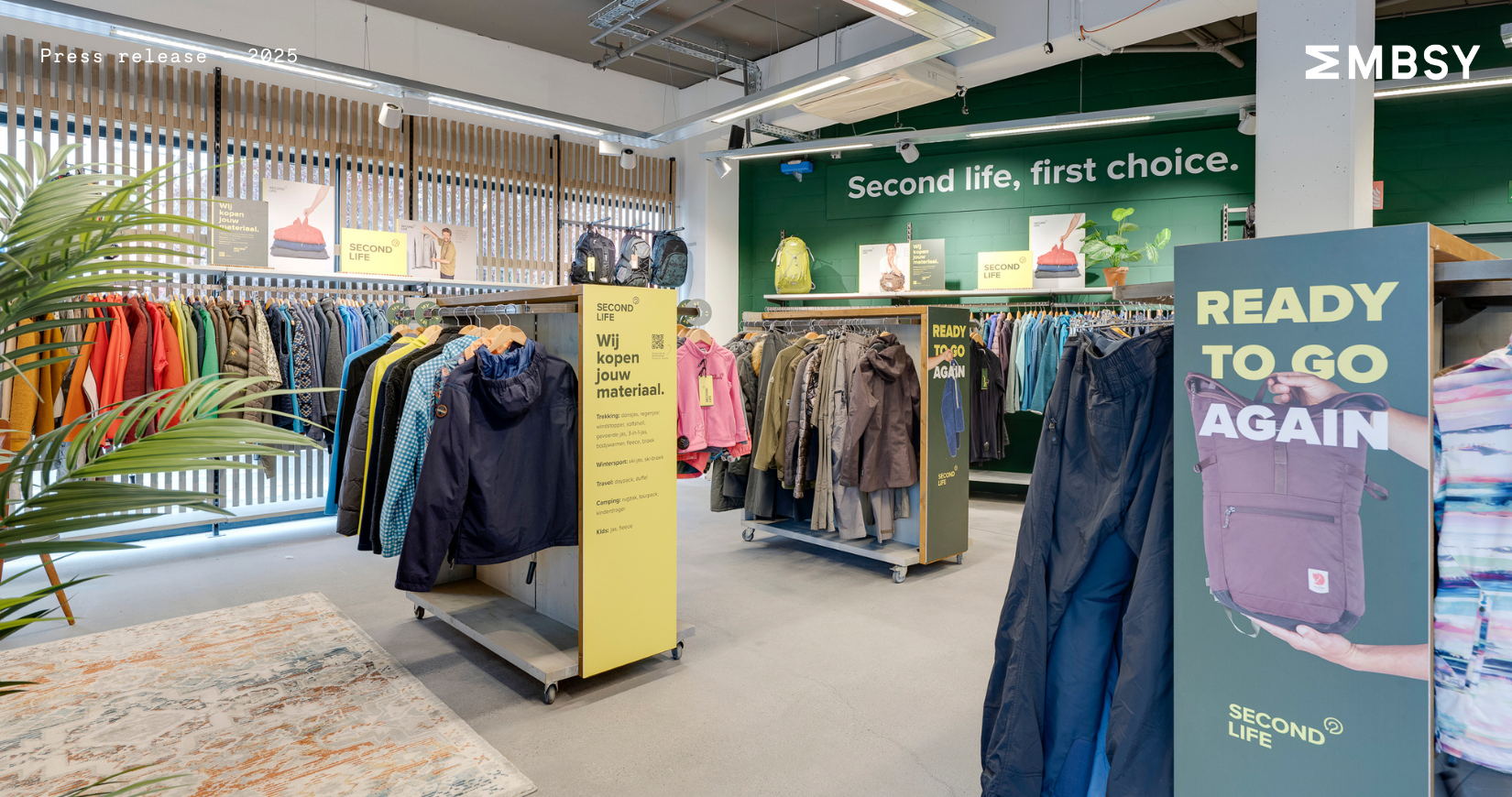 A.S.Adventure élargit sa collection de seconde main avec des vêtements et équipements outdoor pour adultes