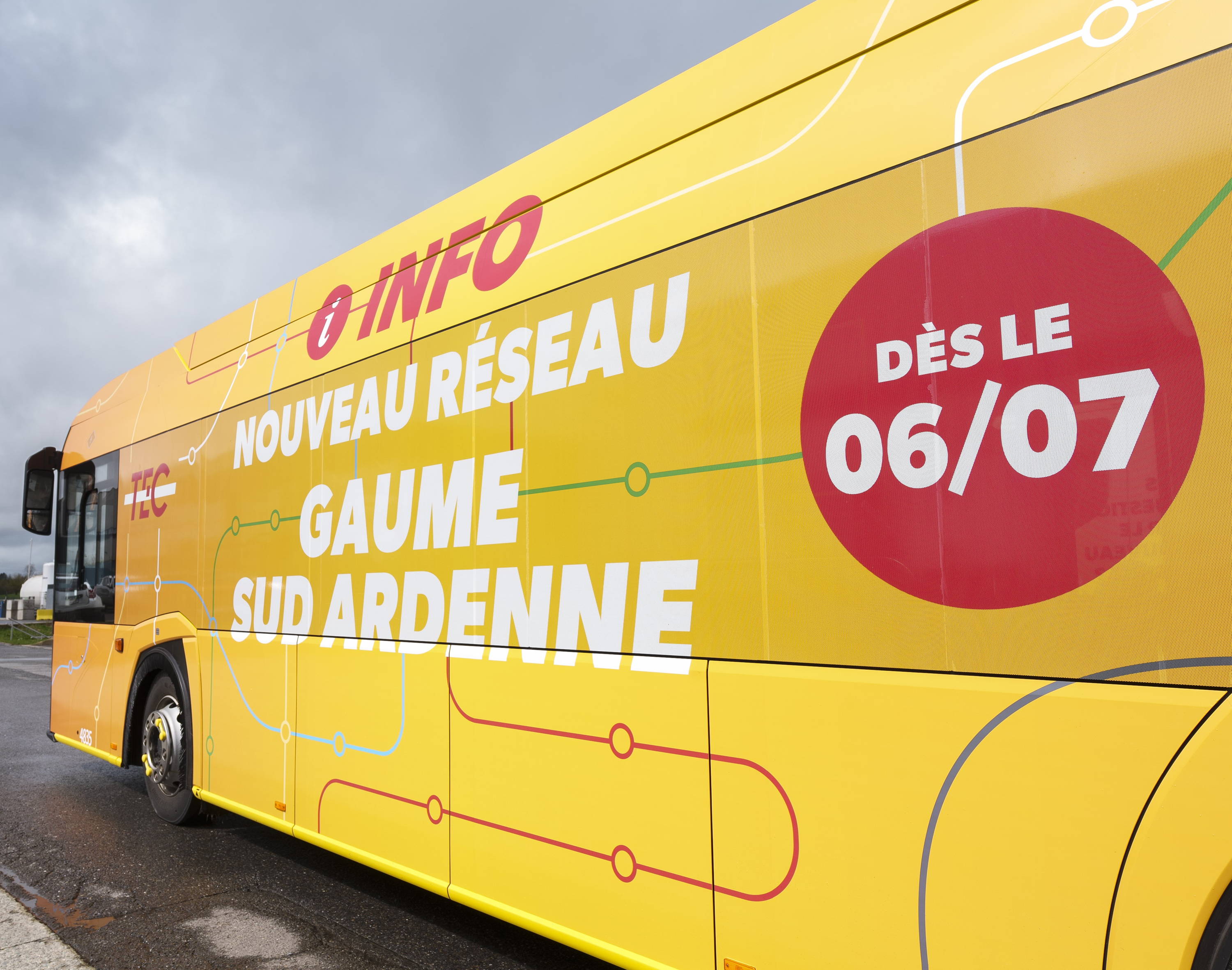 Amélioration de la liaison Les Fossés-Izel dans le cadre du nouveau réseau TEC Gaume – Sud Ardenne
