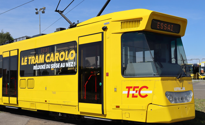 Un 1er tram rénové sur le réseau carolo le 21 juin !