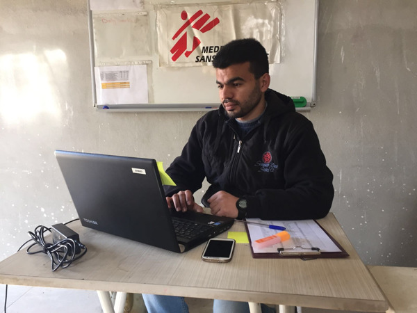 Ahmed is the manager of the MSF pharmacy in Kilis, Turkey. At present he is working on MSF´s donation programme, which provides donations of drugs and medical supplies to more than 15 hospitals and health centres inside Syria, and distributes essential household goods to internally displaced people caught up in the conflict.