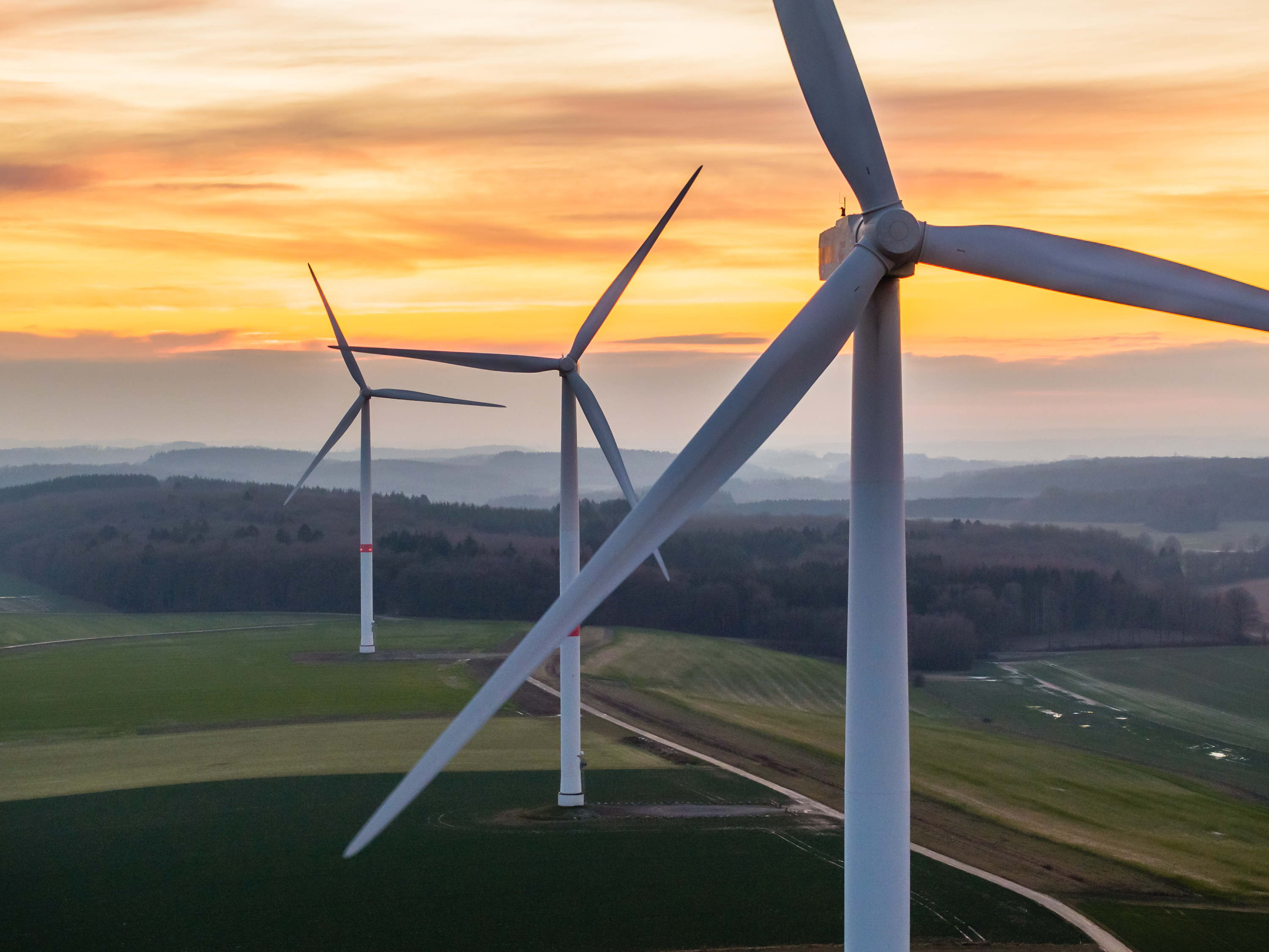Een project van 3 nieuwe windturbines in Hamois en Ciney