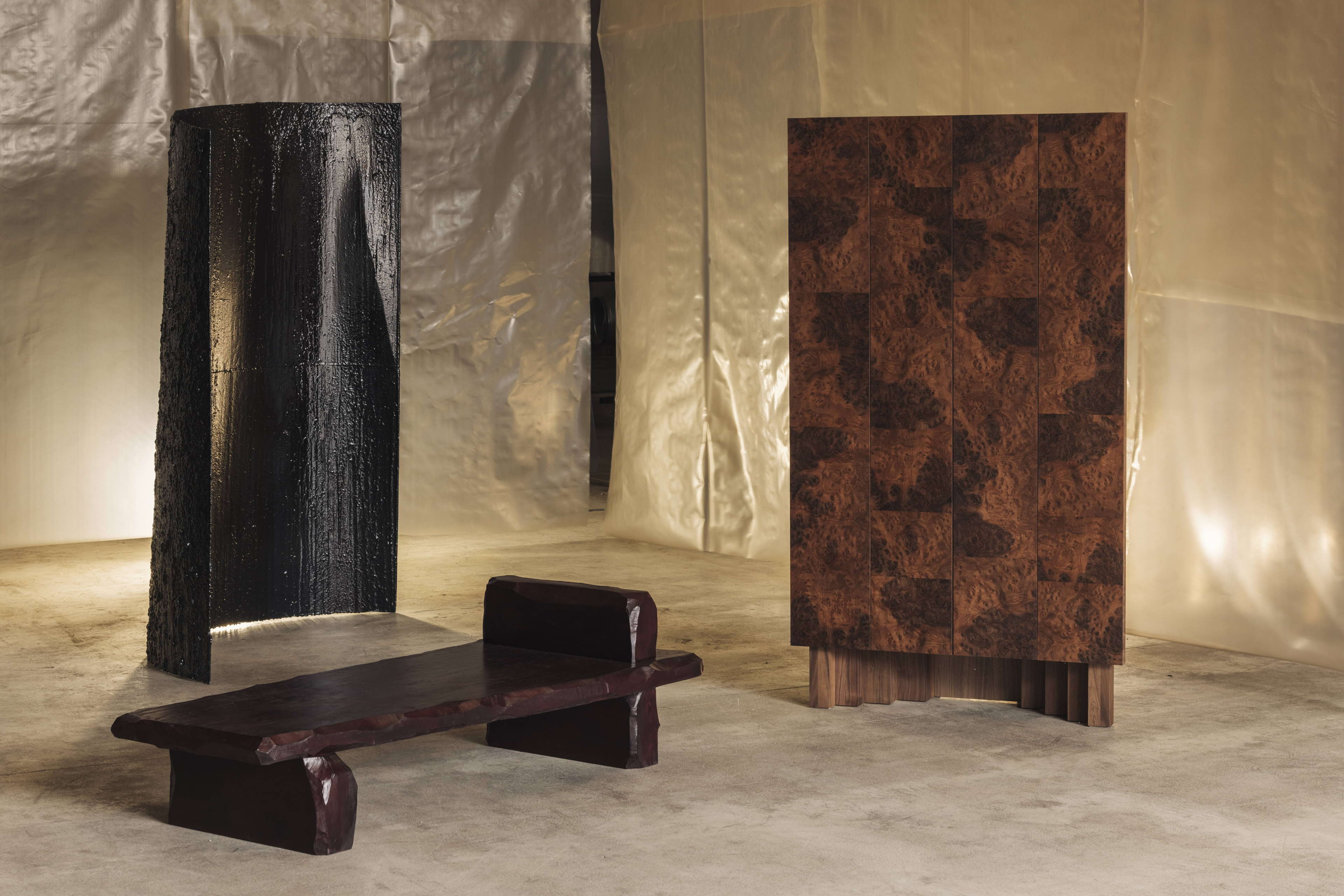 De Belgische designers Middernacht & Alexander, Linde Freya Tangelder en Tim Vranken bundelen hun krachten tijdens Salone del Mobile in Milaan