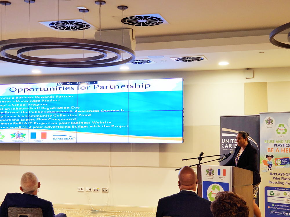 Ms. Shanta King, Project Director RePLAST OECS