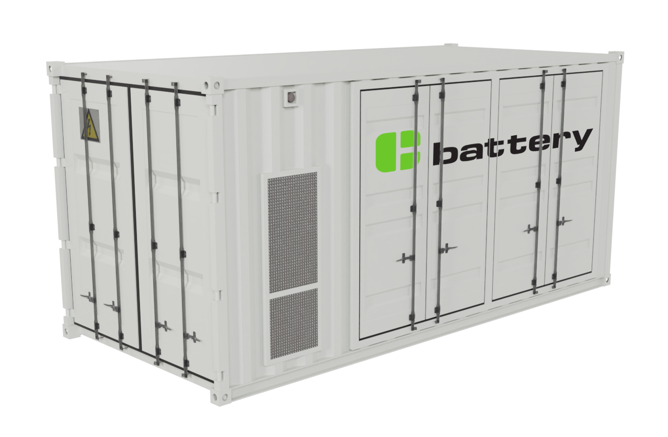 De nieuwe 20-voet-container met een capaciteit van 6,11 megawattuur (MWh) De nieuwe 20-voet-container met een capaciteit van 6,11 megawattuur (MWh)